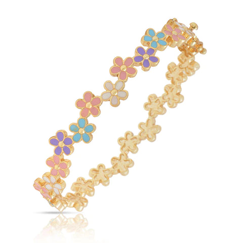 Lily Nily Multi-Flower Bangle