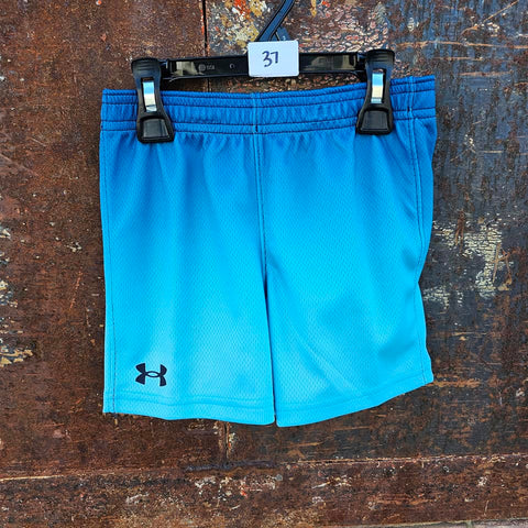 37 - UA Boys Blue Ombre Shorts