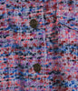 Multiples Woven Tweed Multi Print Shirt