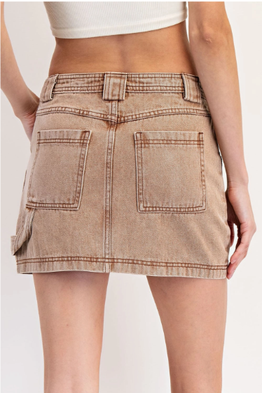Hazelnut Mini Skirt