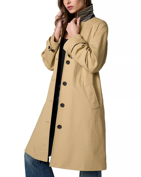 Liverpool Raglan Coat with Pleat