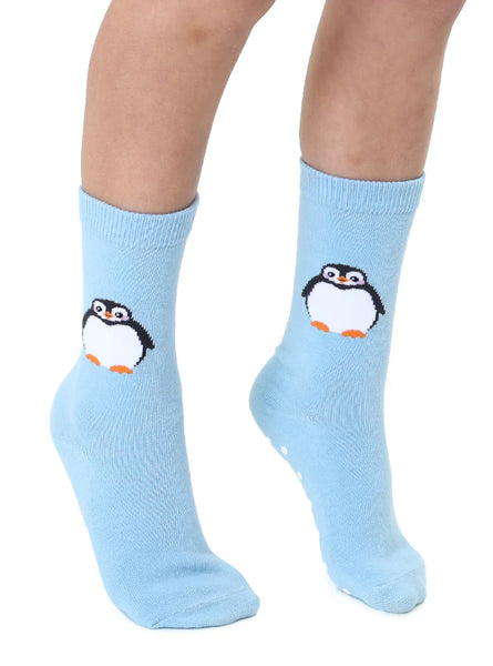Penguin Kids 3D Crew Socks
