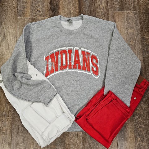 Indians Grey Sweatshirt