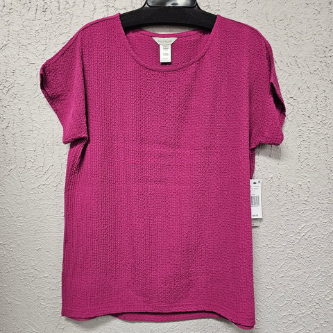 Multiples Pucker Knit Top