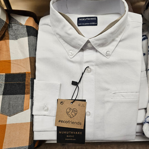 Mayoral White Pocket Button Down