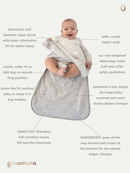 Gunamuna Sleep Sack - Posie