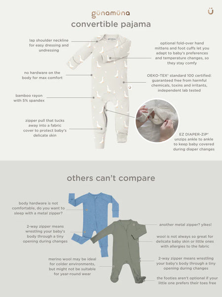 Gunamuna Convertible Pajama - Football