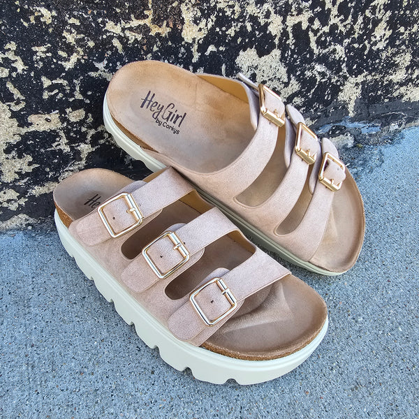 Corkys Threes Company Chunky Sandal