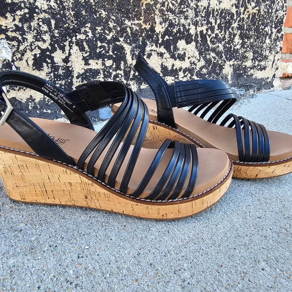Corkys About Last Night Black Sandal