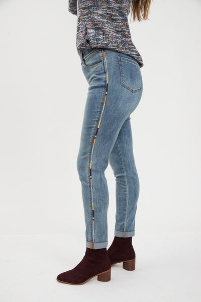 FDJ Pull-On Slim Leg Jeans