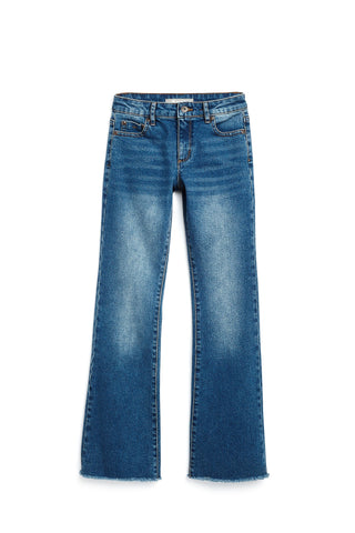 Tractr Mid Rise Flare Jeans
