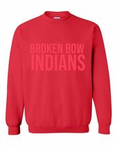 Red Puff Indians Crew Neck Sweatshirt