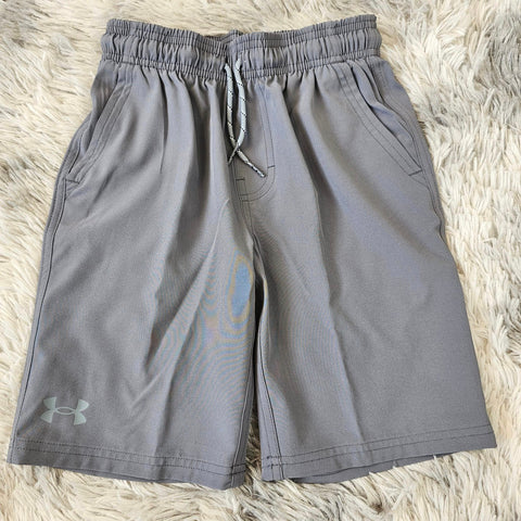 UA Boys Light Grey Shorts