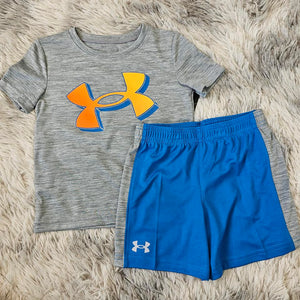 UA Boys Steel Grey Set