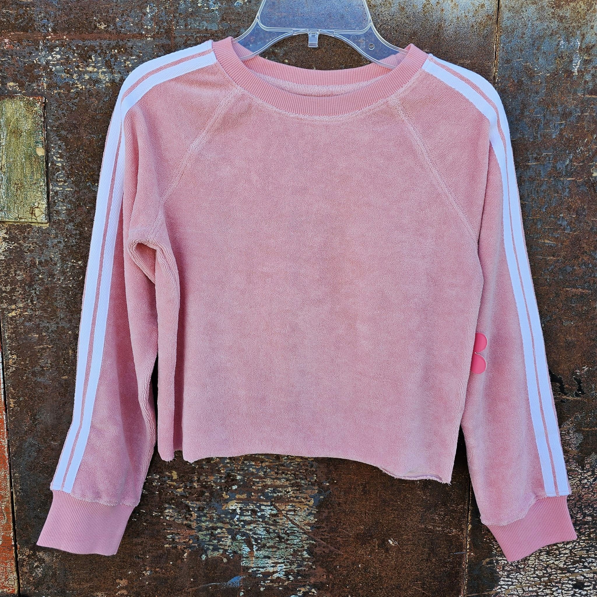 Pink Terry Cloth Crewneck