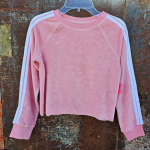 Pink Terry Cloth Crewneck