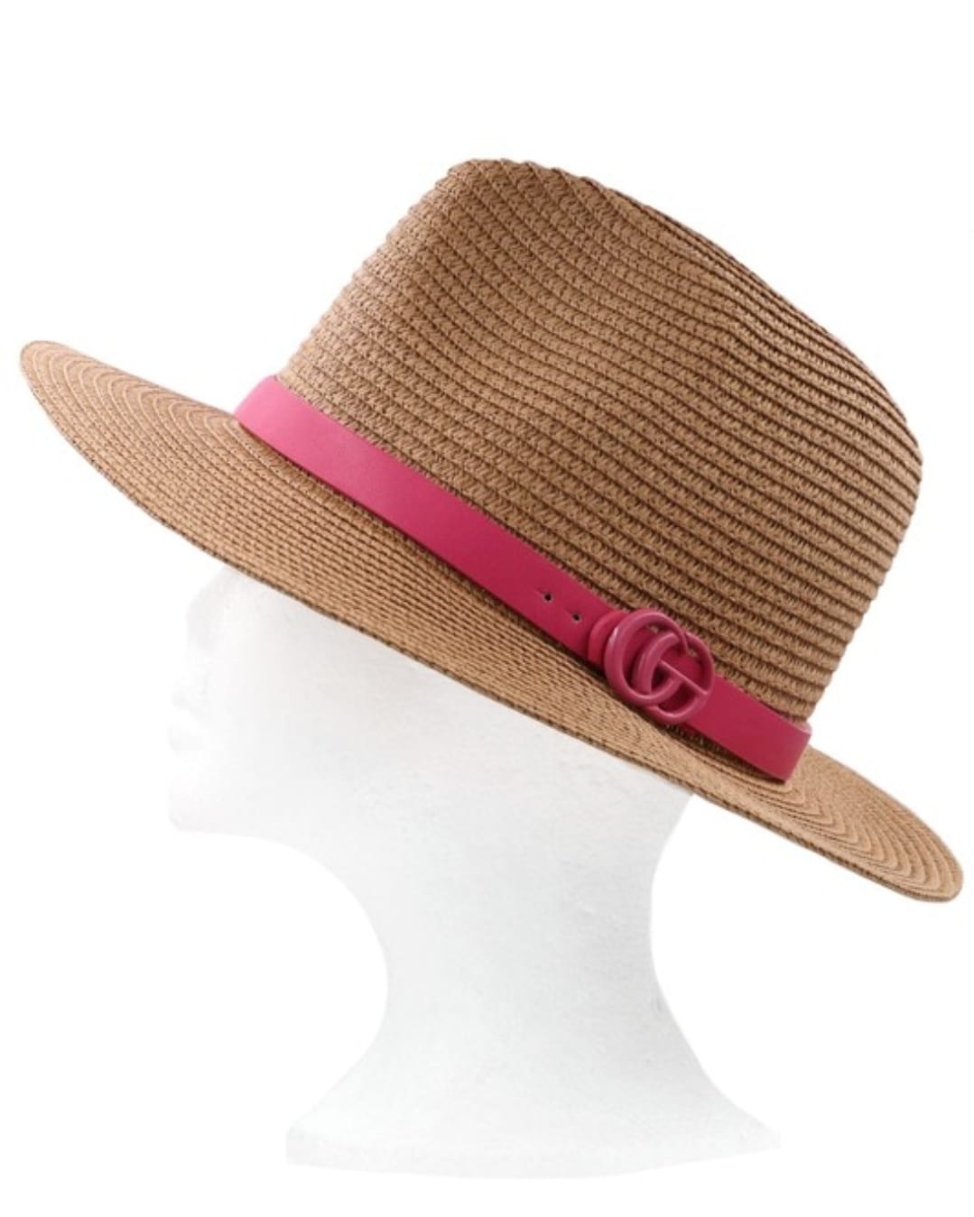 Buckle Band Panama Hats