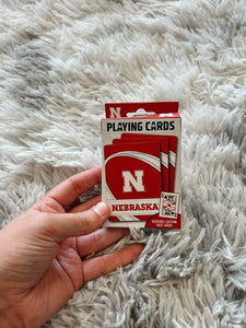 Nebraska Cornhuskers Playing Cards