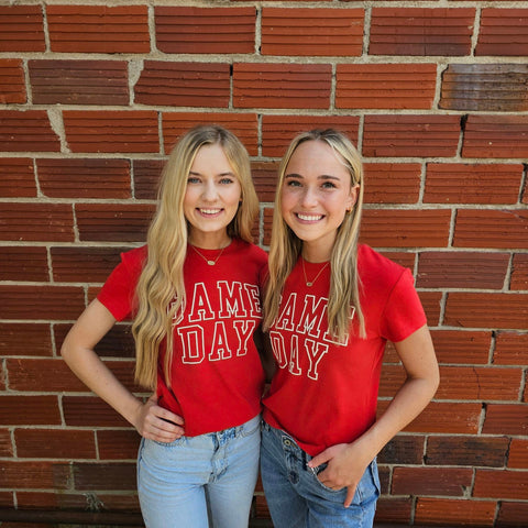 Red Game Day Tee