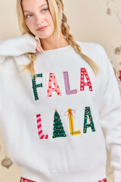 Mainstrip Fala Lala Christmas Knit Sweater