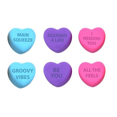 Nee-Doh Color Change Valentines Squeeze Hearts