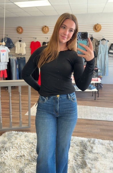 Ribbed Knit Layering Tops