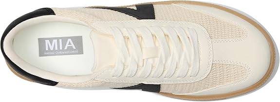 MIA Axel Sneaker in Black and White