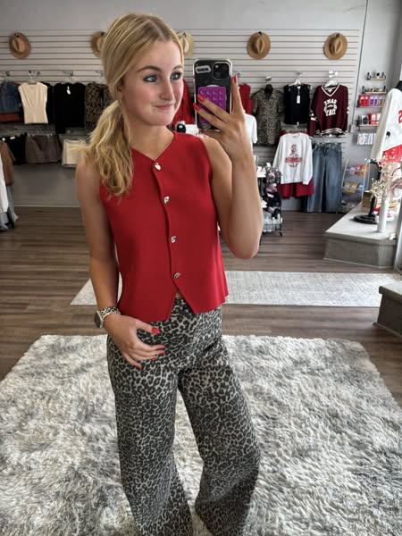 Miou Muse Leopard Print Pants