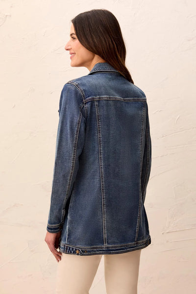 Tribal Maxi Denim Jacket