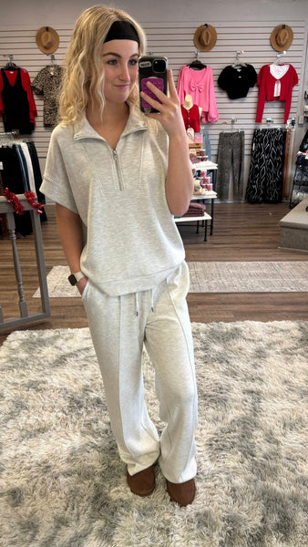 Charlie B Soft  Wide Leg Jogger Pants