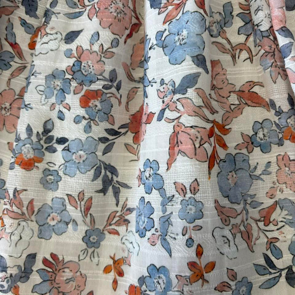 Mayroal Puff Sleeve Floral Dress