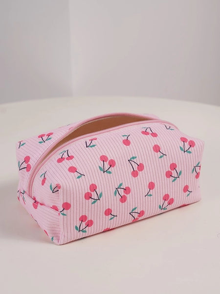 Cherry Makeup Cosmetic Pouch Bag