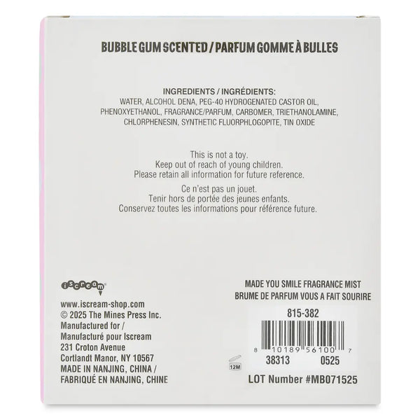 iSream Made You Smile Fragrance Mist