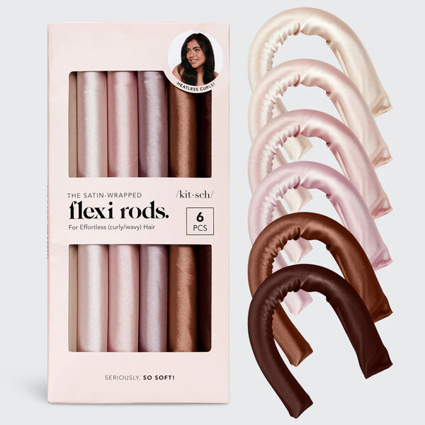 Kitsch Satin Flexi Rods Heatless Curls