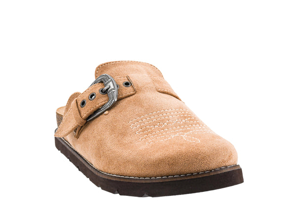 Corkys Broken In Clog in Camel