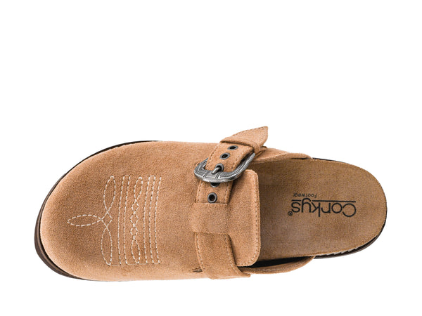 Corkys Broken In Clog in Camel