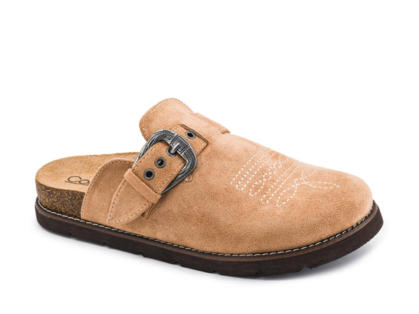 Corkys Broken In Clog in Camel