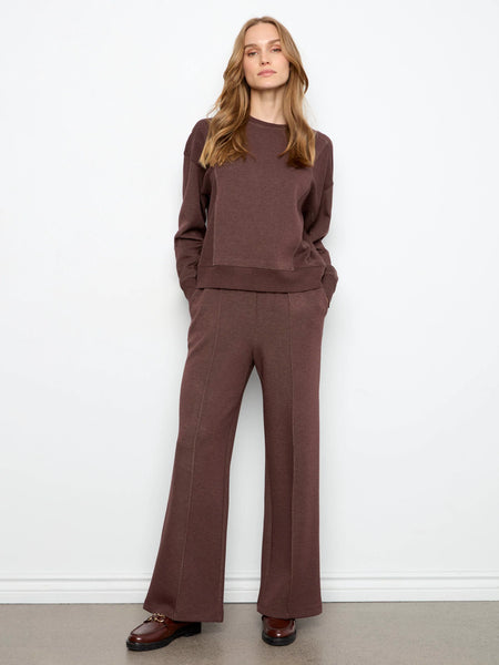 Charlie B. Soft Scuba Wide Leg Jogger Pants
