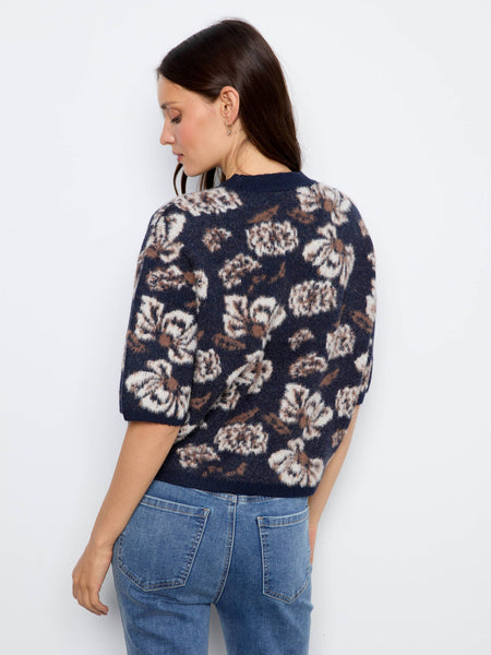 Charlie B. Balloon Elbow Sleeve Knit Sweater