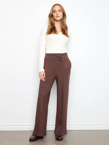 Charlie B. Soft Scuba Wide Leg Jogger Pants