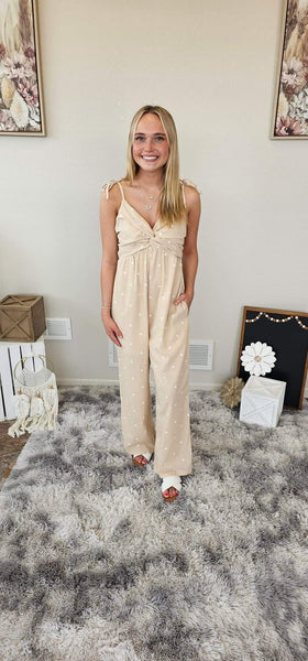 Polka Dot Jumpsuit