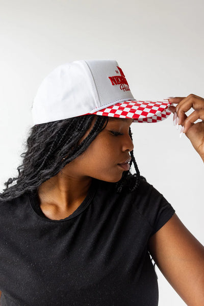 Nebraska Albon Checkered Hat