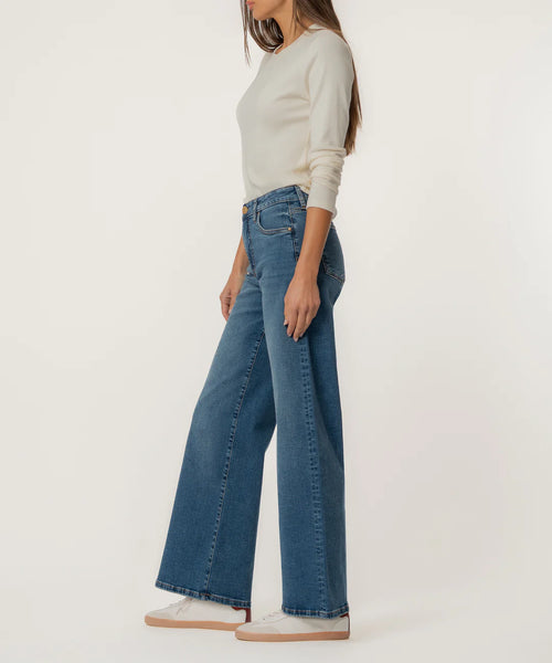 KUT Maya High Rise Wide Leg