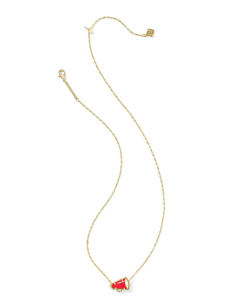 Cheer Gold Short Pendant Necklace