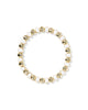 Daphne Enamel Gold Stretch Bracelet