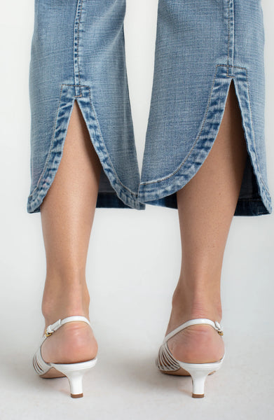 Liverpool The Gia Glider® Crop Flare W/ Tulip Back
