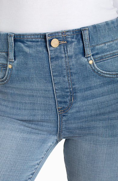 Liverpool The Gia Glider® Crop Flare W/ Tulip Back