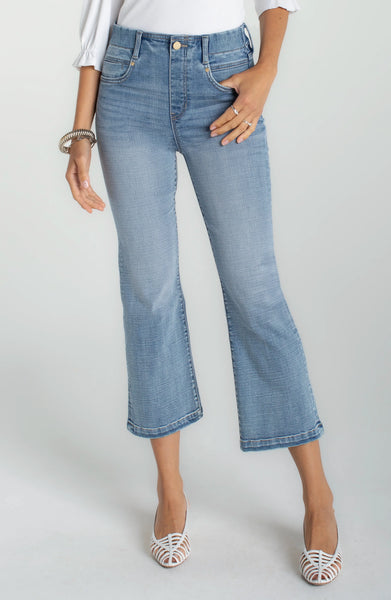 Liverpool The Gia Glider® Crop Flare W/ Tulip Back