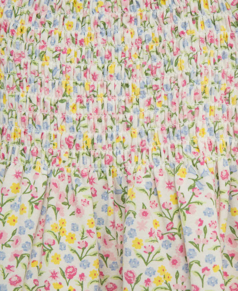 Little Me Garden Knit Dress & Cardigan Set