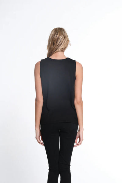 Multiples Black Jewel Sweater Tank